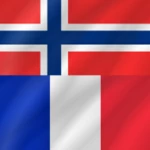 french - norwegian android application logo